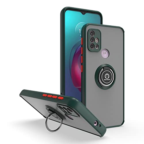 Compatible with Samsung Galaxy A20 Bracket Phone Case,Compatible with Samsung Galaxy A30 [Car Mount Magnetic Stand] [PC+TPU] Anti-Drop Green
