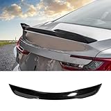 Zekzoop Spoiler Wing Compatible with 2025 2026 Toyota Camry Rear Trunk Spoiler Wing Tail Lip ABS Plastic for Toyota Camry Accessories (Glossy Black)