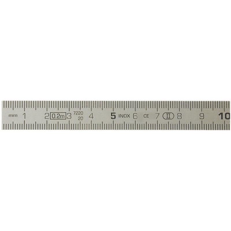 Réglet flexible INOX chromé mat classe 2-1500 mm