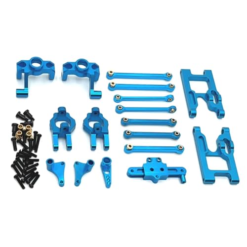 Compatible With WLtoys 124006 12427 12428 1/12 RC �J�[�A�b�v�O���[�h�p�[�c�t�����g�p�X�C���O�A�[���X�e�A�����O�J�b�v�^�C���b�h�Z�b�g�ƌ݊������� �p�[�c RC�J�[