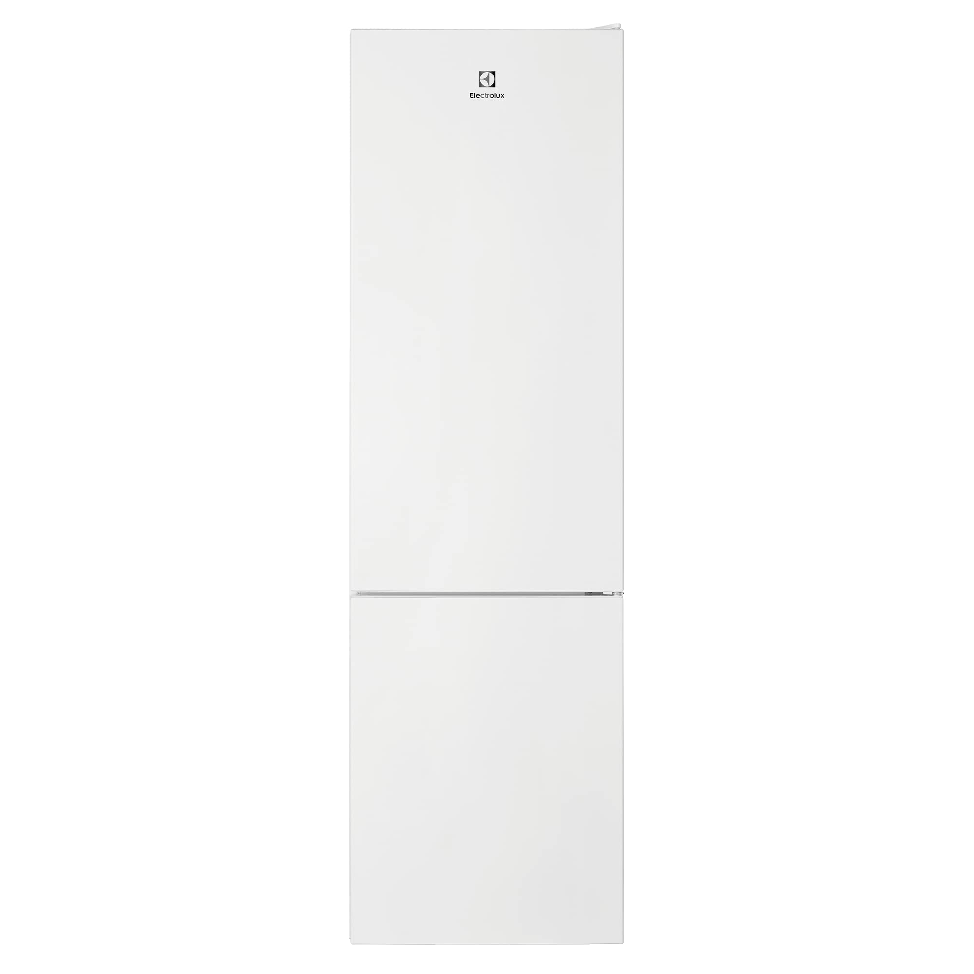 Electrolux LNC7ME36W2 Frigorifico Combi, 2,01 m, Puerta Plana, Twintech No Frost, Cooling 360° MultiFlow, Cajón ExtraChill, Display LED Táctil, Tirador Integrado, 38db, Blanco, Clase E