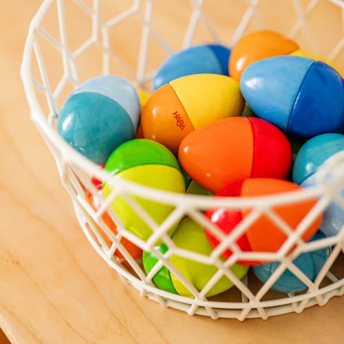 HABA Fun with Sounds Wooden Eggs - 5 Acoustic Sounds, Made in Germany, Kids Musical Instruments, Toddler Sensory Toys Montessori Toys for 2 yrs+ by HABA - Image 6