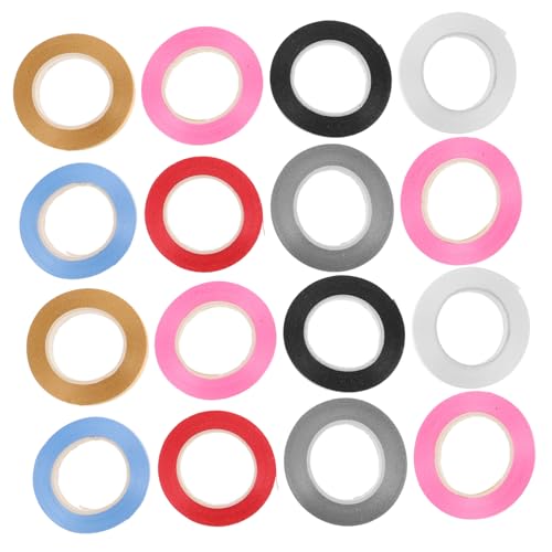 WOONEKY 80個入りカラフル装飾彩帯 プラスチック風船紐 バルーンストリーマー 結婚式 誕生日パーティー用 ラッピングリボン 多用途装飾用