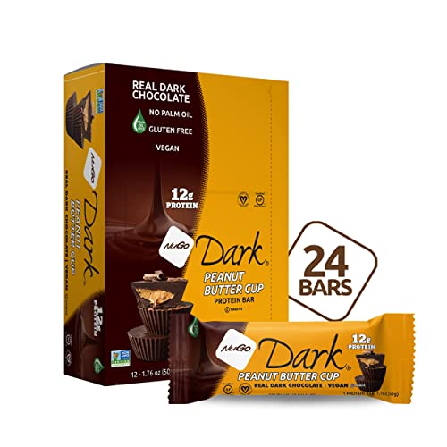 NuGo Dark Mint Chocolate Chip y Peanut Butter Cup Barritas miniatura 5