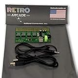 RetroArcade.us USB to Jamma Converter Board, Emulates Gamepad, Interface to 2 USB PC Joystick Jamma Mame