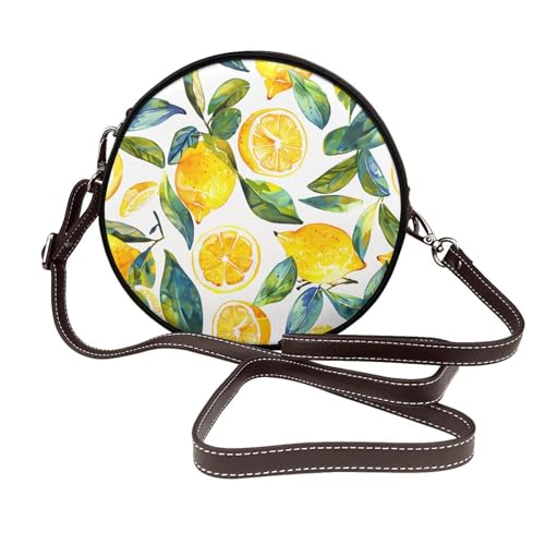 Sac à bandoulière rond compact pour emporter vos essentiels légers d'été