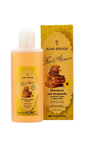 Shampoing à usage fréquent Alma Briosa, crème, miel, 200 ml