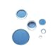 1pcs Round Al2O3-Sapphire Substrate Window Slice Double-sided Polishing Customizable-Can be used for coated optical windows (Square piece 10 * 10 * 2mm)