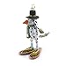 Patience Brewster Christmas Home Decor Mini Andrew Snow Dog Ornament