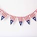 4th of July Red White and Blue Party Decorations, Paper Banners