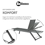 Sonnenliegen Set Scaro/Lido 3-teilig Anthrazit