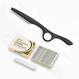 razorlight america Handling: Komfortables und sicheres Handling wird durch den Lochgriff des Styling Razors gewährleistet. Rasiermesser zum Rasieren, Schneiden, Modellieren