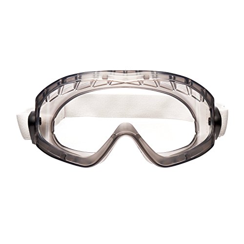 3M Vollsicht-Schutzbrille Serie 2890, abgedichtet, Antikratz-/Anti-Fog-Beschichtung, transparente Polycarbonatscheibe, 2890S, Klar