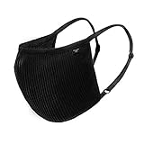 NAROO MASK(ナルーマスク) F.U+普段使いでも活躍する、高機能フィルターマスク。 (黒, Lサイズ)