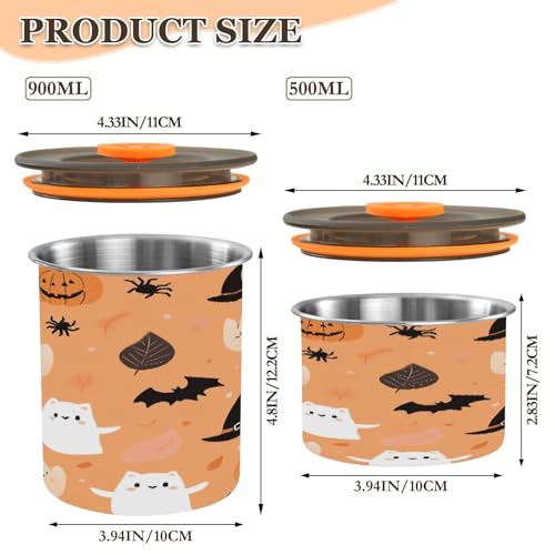 Envase Hermético para Café de Acero Inoxidable 17oz miniatura 2