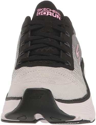 Skechers Women's Max Cushioning Arch Fit Delphi Sneaker, Black/Pink, 8 | Image 1