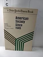 American Society Since 1945 0531064042 Book Cover