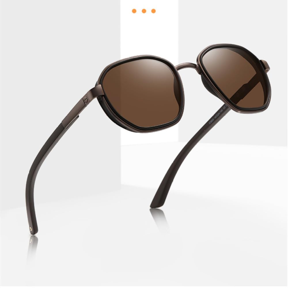 Gafas de sol clásicas para hombre, gafas de sol ovaladas para mujer, viajes, pesca, ciclismo