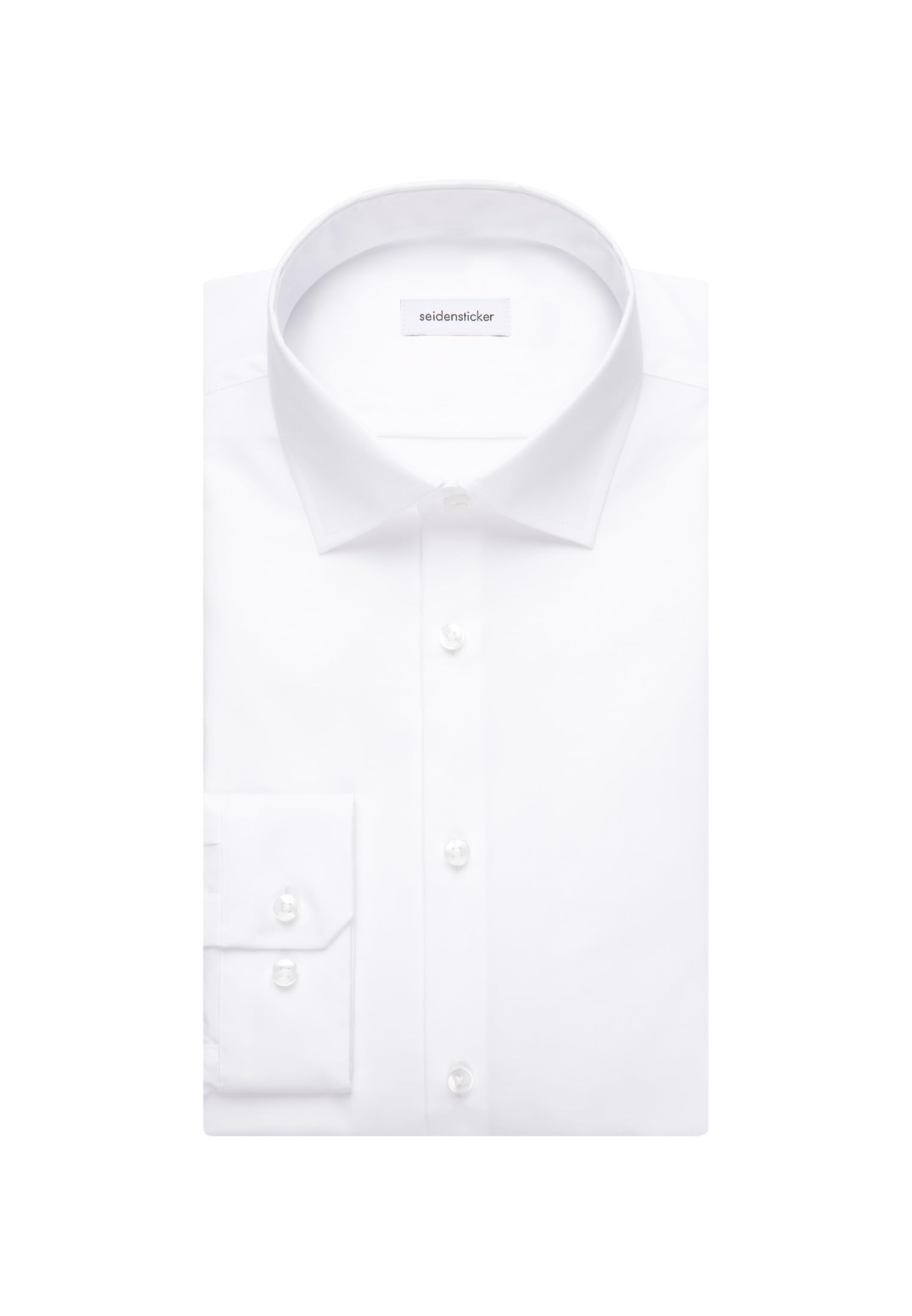 Seidensticker Herren Business-Hemd - Shaped Fit - Bügelfrei - Kent Kragen - Extra langer Arm - 100% Baumwolle