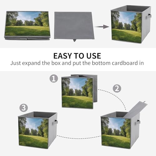Bacs de rangement pliables pour vêtements pour optimiser les étagères - 5
