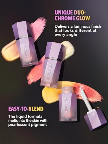 image for SHEGLAM Chroma-Glow Bloom Liquid Highlighter Color Changing Gel Cream 