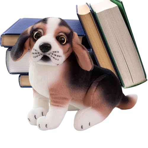Peluche chiot douce et mignonne, le cadeau idéal pour le canapé des étudiants.