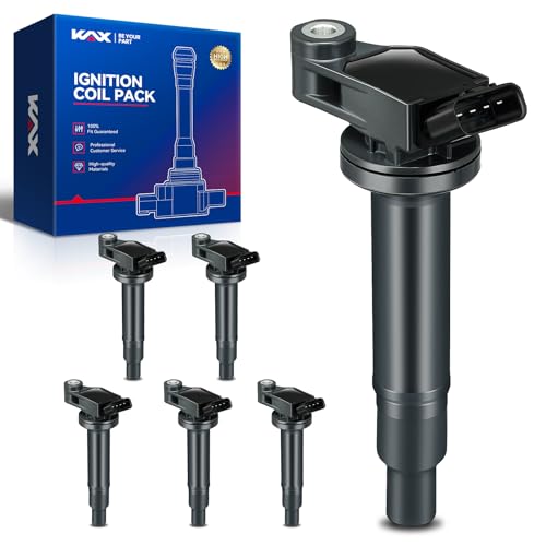 Image of KAX 6 Ignition Coils for Toyota Highlander Sienna | Fits Sienna, Camry, Highlander, Avalon, Solara, RX330, ES330, RX300, ES300, RX400h UF267