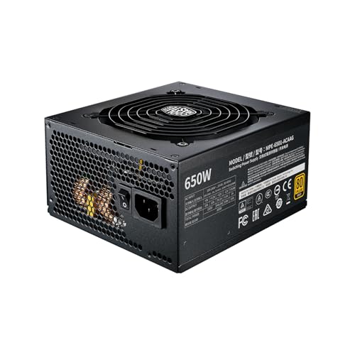 Alimentation COOLER MASTER MWE 650 V3 650 Watt 80 PLUS - vue 6