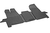 Passen ideal auf den Fahrer- und Beifahrerfußraum, es sind keine universelle Fußmatten, die man selbst zuschneiden muss! Fußmatten RIGUM sind aus starkem, ökologischem und abriebfestem Gummi hergestellt.