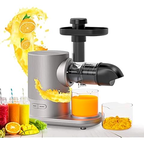 RELAX4LIFE Slow Juicer Entsafter, Elektrische Saftpresse Cover