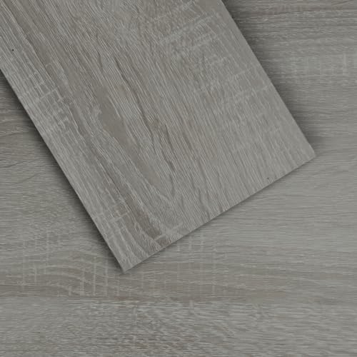 MUGREAT Vinyl-golvbrädor, självhäftande golvbrädor, PVC-golvbeläggning, hållbara träkorn för sovrum, kök, vardagsrum, tjocklek 1,5 mm – 2,23 m²/16 golvbrädor