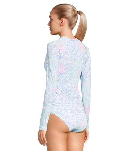 Lilly Pulitzer Women's Nayte Rashguard Top UPF 53
