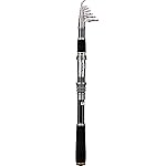 PLUSINNO Carbon Fiber Telescopic Travel Fishing Rod for Saltwater & Freshwater, 2.1M (6.89Ft)