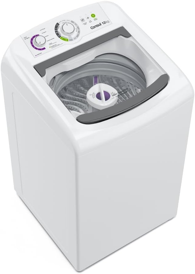 Lavadora Tradicional Consul 12 kg Branca com Dosagem Econômica e Ciclo Edredom