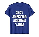 Lustiges Bochum T-Shirt 1. Liga für Männer und Kinder und alle Fussballfans, Helden der Heimat und Menschen aus den Städten der Rhein-Ruhr Metropolregion kommen. Egal ob aus Duisburg, Dortmund, Hagen oder Bochum oder aus Nordrhein-Westfalen kommen.