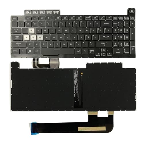 Clavier portable ASUS TUF Gaming FX506 pour coder et jouer en QWERTY US