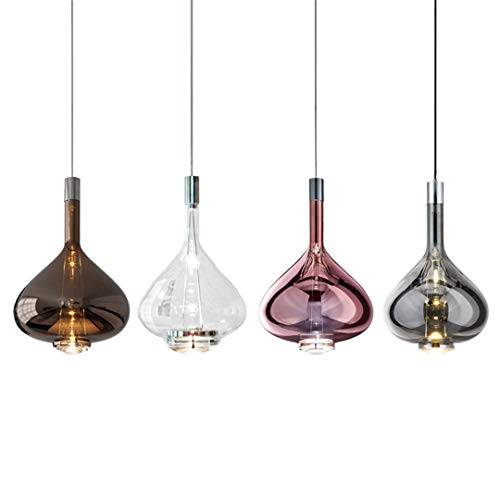 Modern LED Pendant Lights for Living Room Luxury Glass Kitchen Hanging Lamps Indoor