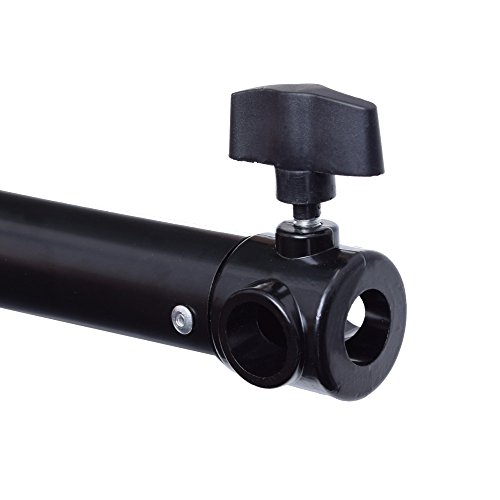 Fotoconic Pro 10 Feet/3M Aluminum Alloy 3 Section Telescopic Background Support Cross Arm Crossbar (Black) #TOP2