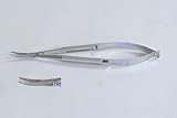 Micro Needle Holder Curved 11 mm Long Jaws Without Lock
