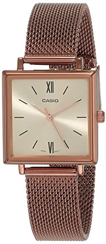 Casio Analog Rose Gold Dial Watch LTP-E155MR-9BDF (A1548)