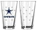 Dallas Cowboys Satin Etch Pint Glass Set