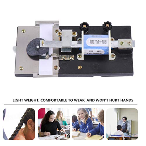 VILLCASE CronÃ´metro de Fita de Velocidade Ajustado CronÃ´metro de Pontos EletromagnÃ©ticos CronÃ´me