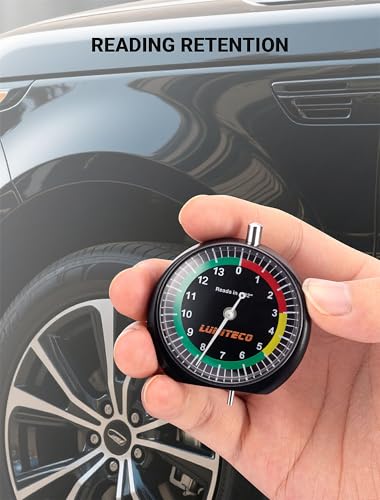 LUMITECO Professional Dial Tire Gauge