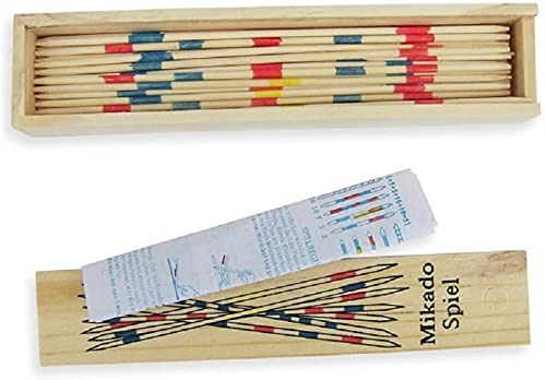 Wooden Pick Up Sticks Traditional Game Sticks Wooden Toys Adult Children Intelligence Multiplayer Toy Classic Game, Nostal...