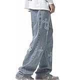 ✔【Waschen】Bitte waschen Sie sie kalt in der Waschmaschine, um die Lebensdauer Ihrer Freizeitjeans zu maximieren, drehen Sie sie um und waschen Sie sie getrennt von nicht ähnlichen Farben. Nicht bleichen, Schonwaschgang, flach hinlegen oder nur auf der Leine trocknen.