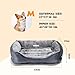Nobleza Hundebett für Hunde 67x57cm, Rutschfestes Hundekorb, Superweicher Faserfüllung, Haustierbett Waschbar für Kleine und Mittelgroße Hunde und Katzen