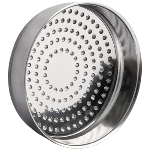 Maglia in acciaio inossidabile di prim'ordine: lo schermo del filtro da 58 mm con laser di precisione offre un flusso d'acqua uniforme e una maggiore saturazione del letto da caffè.