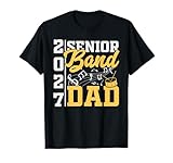 2027 Senior Band Dad Graduation Marching Music Pride T-Shirt