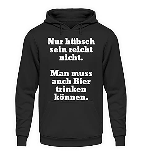 Sweat à capuche unisexe jet black XL contre le froid