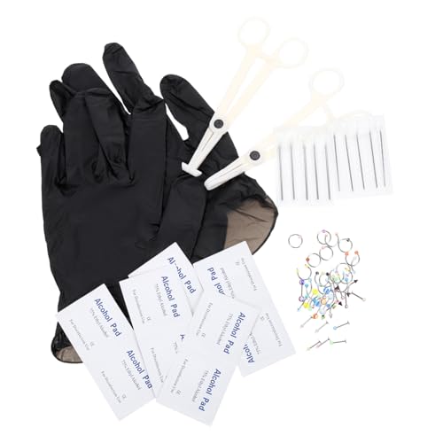 WOFASHPURET 1 Set Kit Portable Piercer Lightweight and Safe for Comfortable Jewelry present for Jewelry Enthusiasts